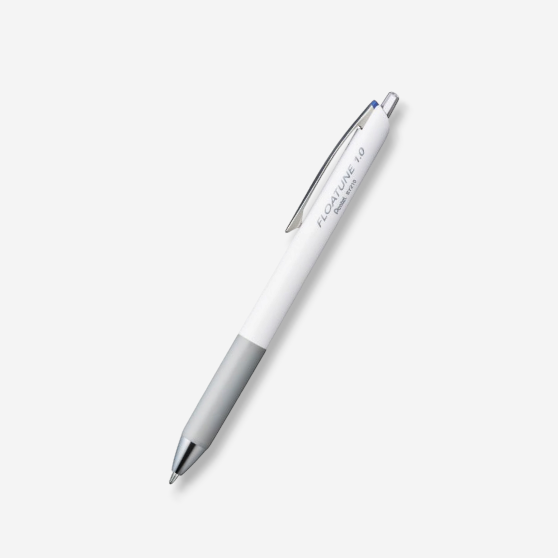 Pentel FLOATUNE 按壓式輕滑鋼珠筆 1.0 mm | 藍色